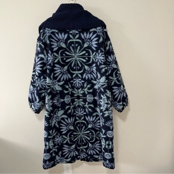 NWT FREE PEOPLE this love cardi coat in night sky combo Size XL - Picture 5 of 13
